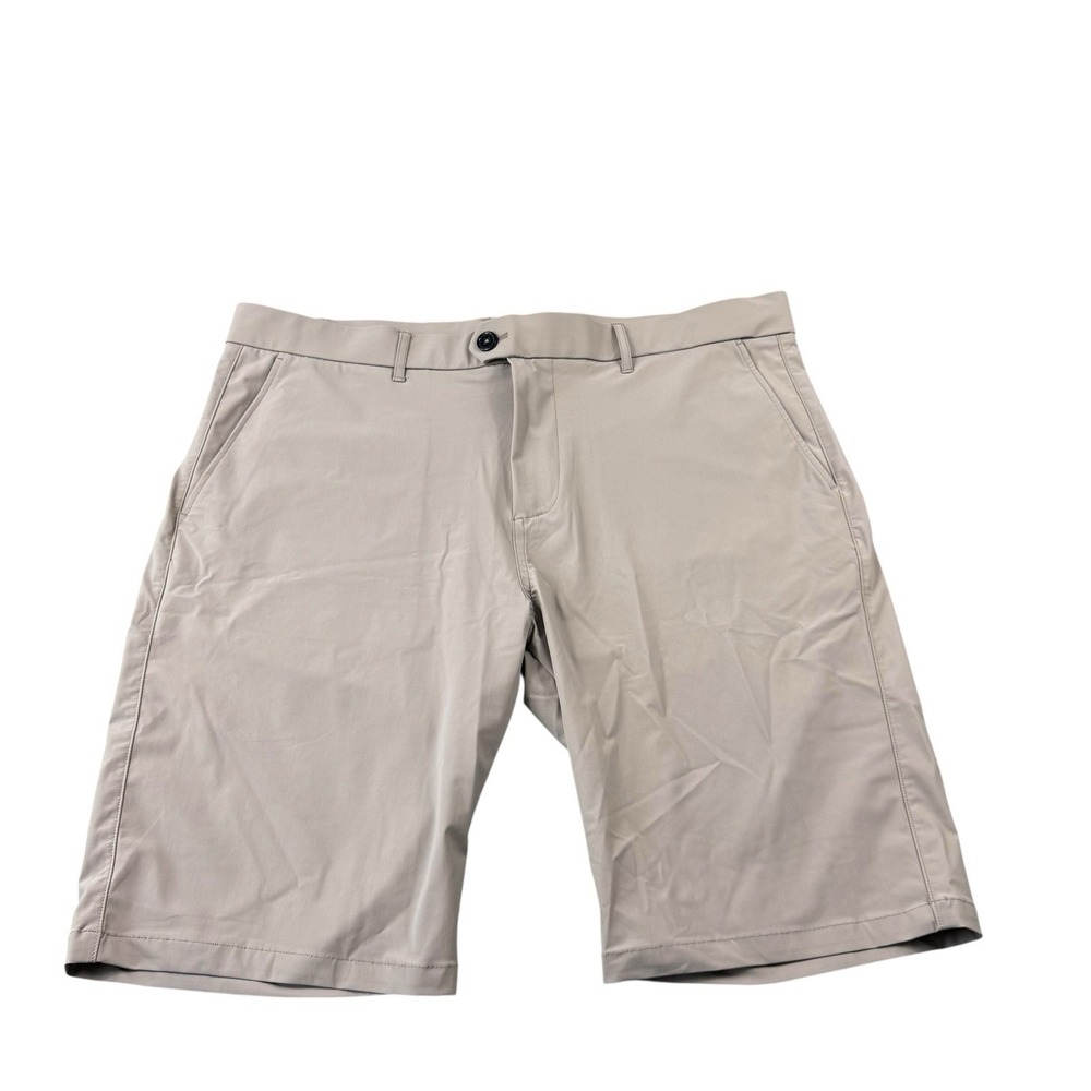 Greyson Brown Stone Montauk Performance Golf Short Size 38 Mint
